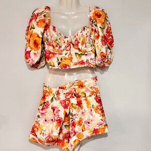 Revolve | for love & lemon | Crop Top| Matching Bottom